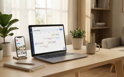 AI Content Studio generating social posts emails and listing descriptions