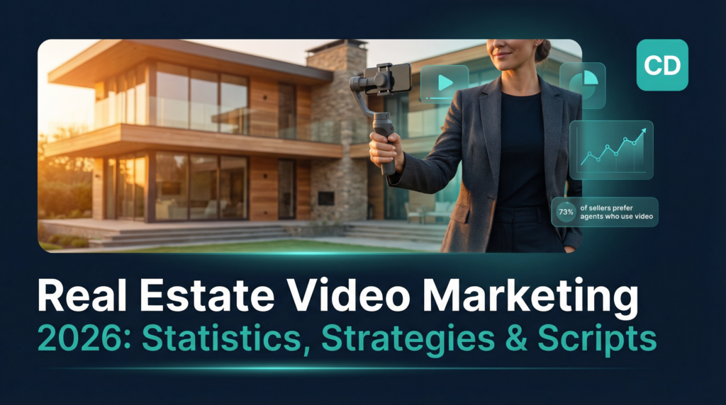 Real estate video marketing statistics strategies and scripts for agents in 2026