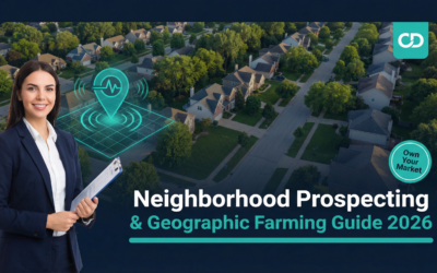 Neighborhood prospecting and geographic farming guide for real estate agents 2026
