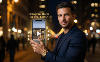 Real estate agent using Instagram Reels to generate leads in 2026