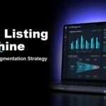 CRM Listing Machine featured image with a dark real estate technology dashboard and CloseDaily branding