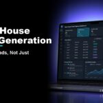 Open House Lead Generation featured image with a dark real estate technology dashboard and CloseDaily branding