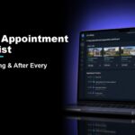 Listing Appointment Checklist featured image with a dark real estate technology dashboard and CloseDaily branding