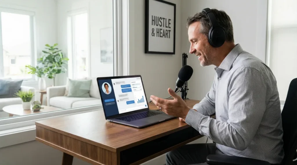 CloseDaily AI Practice Partner helping agents master cold calls